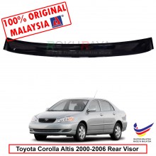 Toyota Corolla Altis (9th Gen) 2000-2006 AG Rear Wing Spoiler Visor Windscreen Sun Shade (Small 10cm)